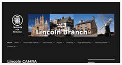Desktop Screenshot of lincolncamra.org.uk